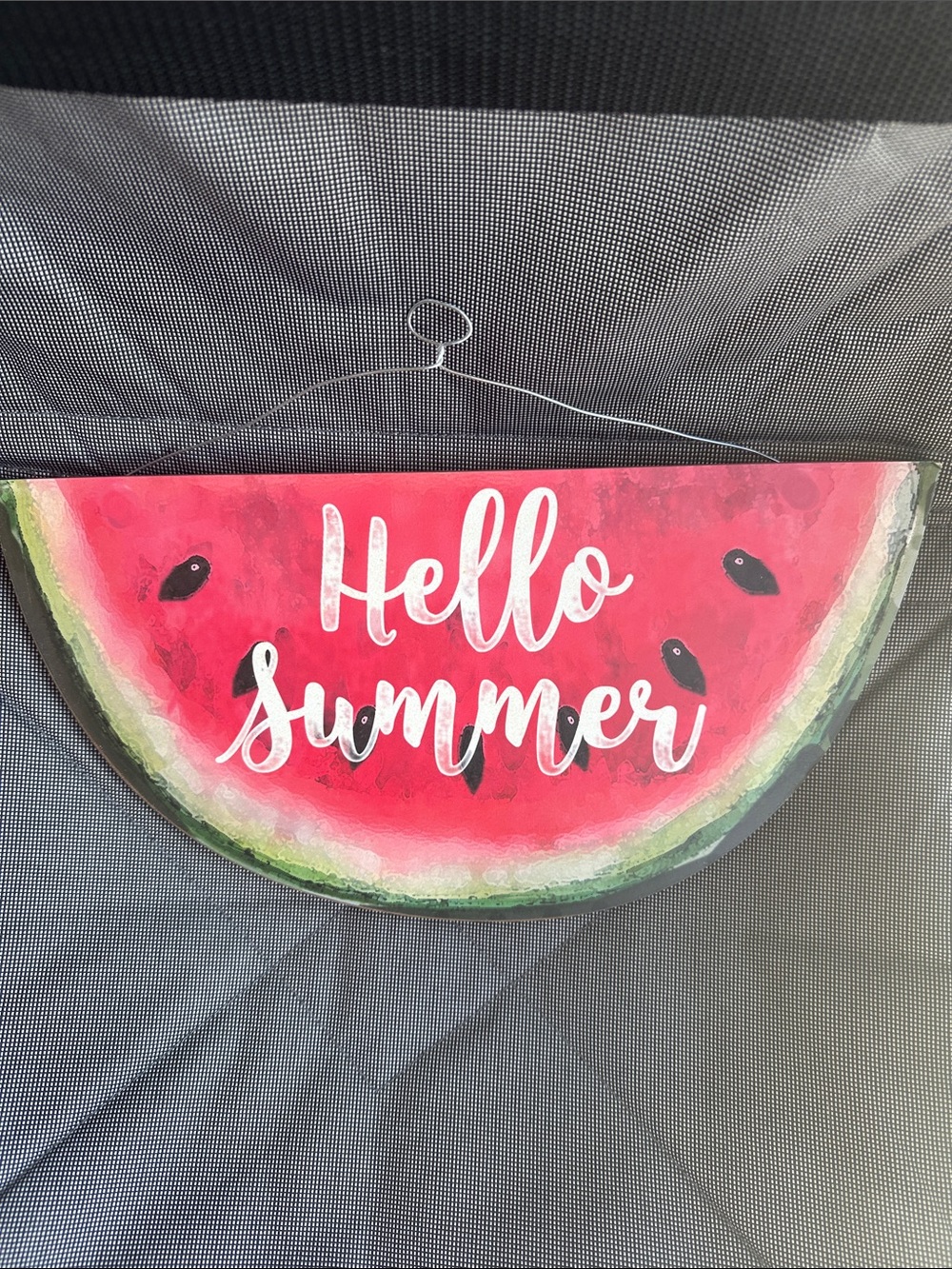 Hello Summer Watermelon Wall Decor - Pink & Green